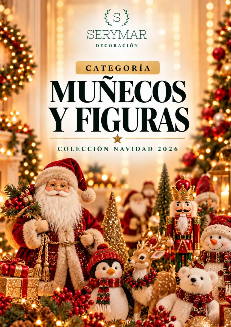 Muñecos y figuras — página 130 del Catálogo Navidad 2026 de SERYMAR Decoración