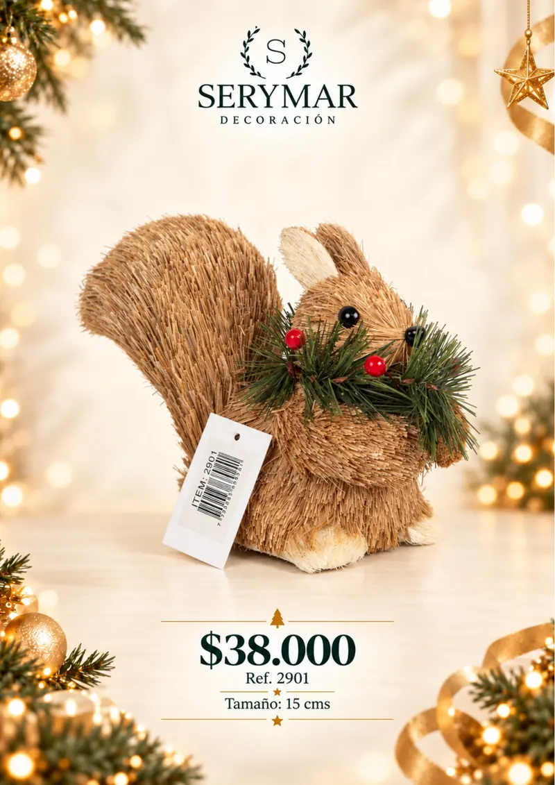 Muñecos y figuras · Ref. 2901 — página 131 del Catálogo Navidad 2026 de SERYMAR Decoración