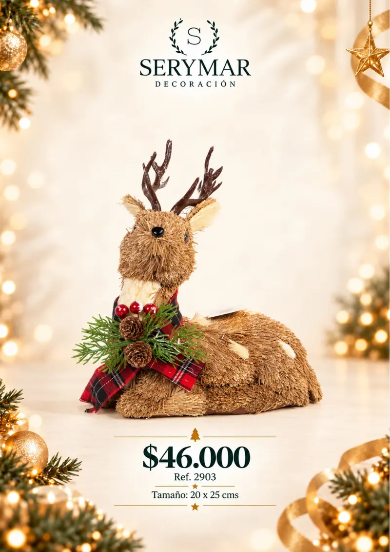 Muñecos y figuras · Ref. 2903 — página 132 del Catálogo Navidad 2026 de SERYMAR Decoración