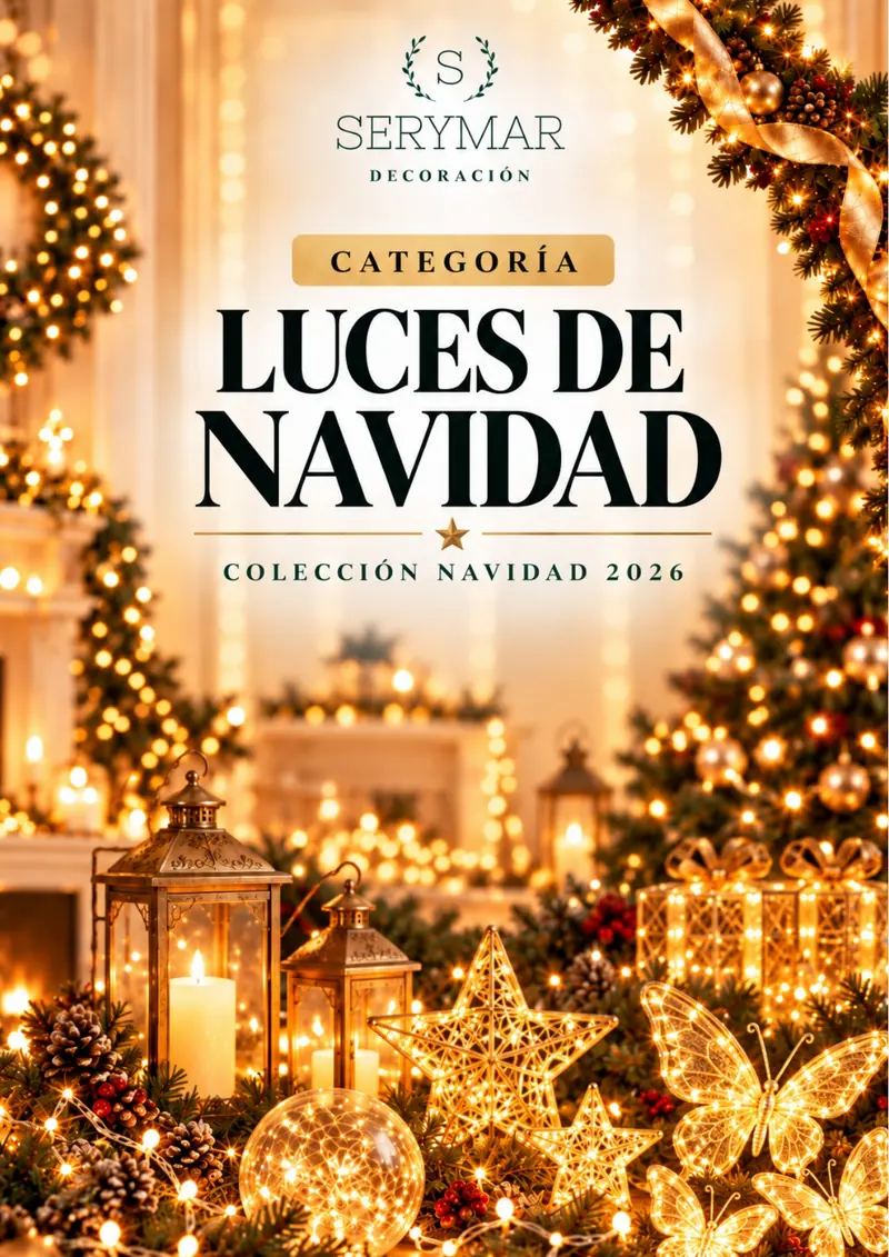 Luces de Navidad — página 137 del Catálogo Navidad 2026 de SERYMAR Decoración