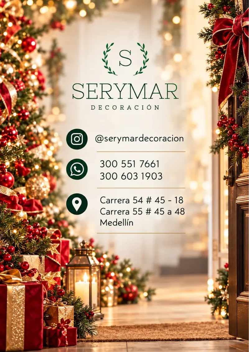 Contacto — página 147 del Catálogo Navidad 2026 de SERYMAR Decoración